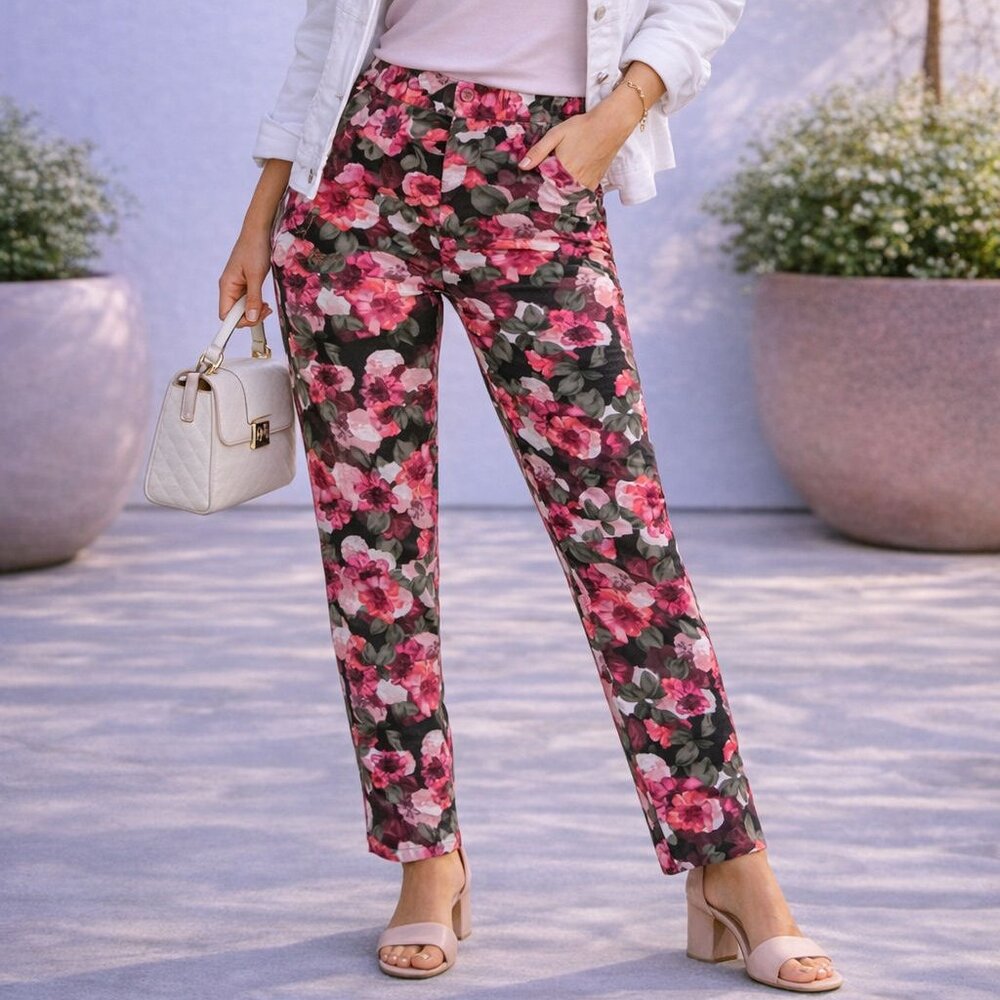 BANANA REPUBLIC LADIES STRAIGHT LEG SLACKS